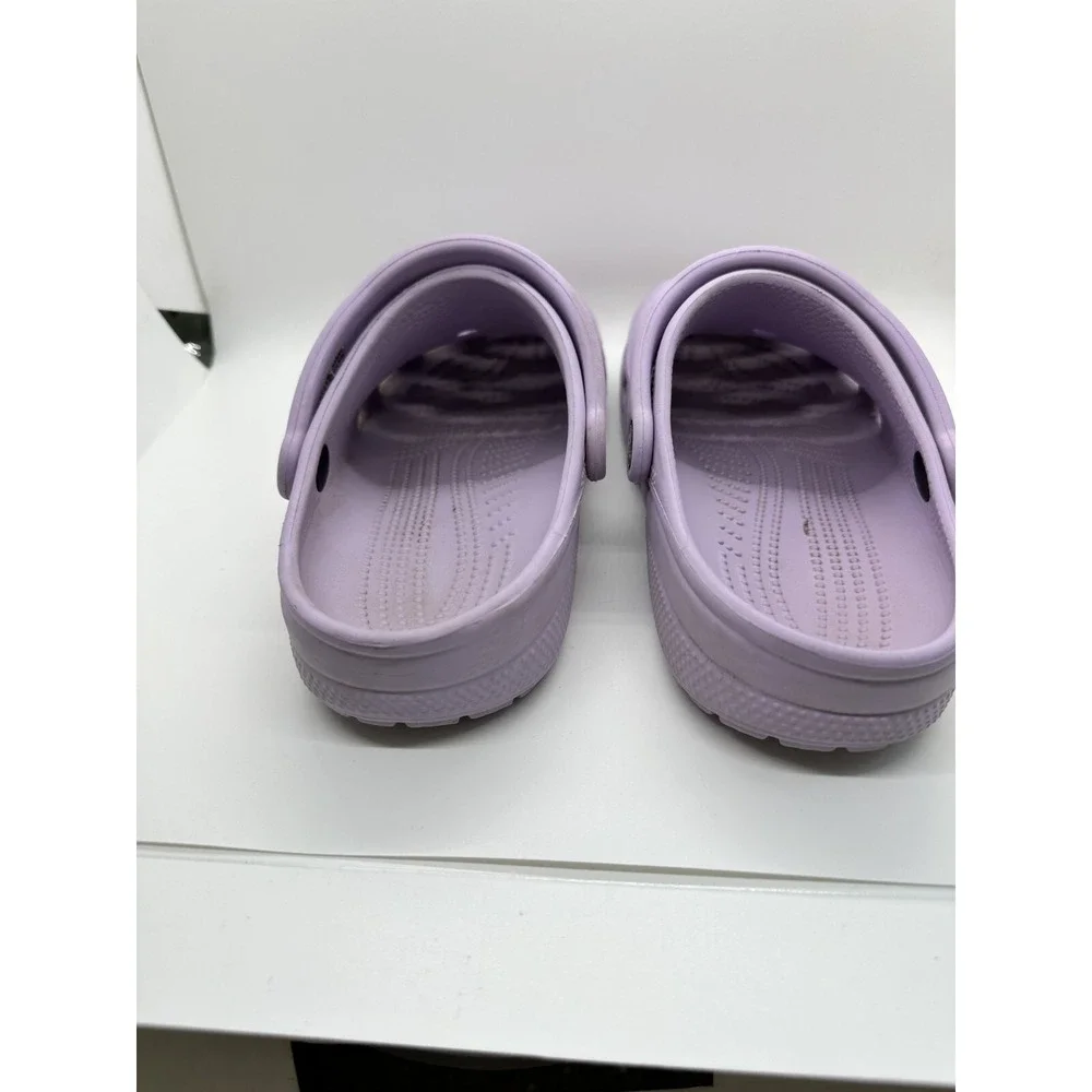 Crocs Classic Clogs Shoes Size Purple Slip On Round‎ Toe Casual Beach Summer 7
